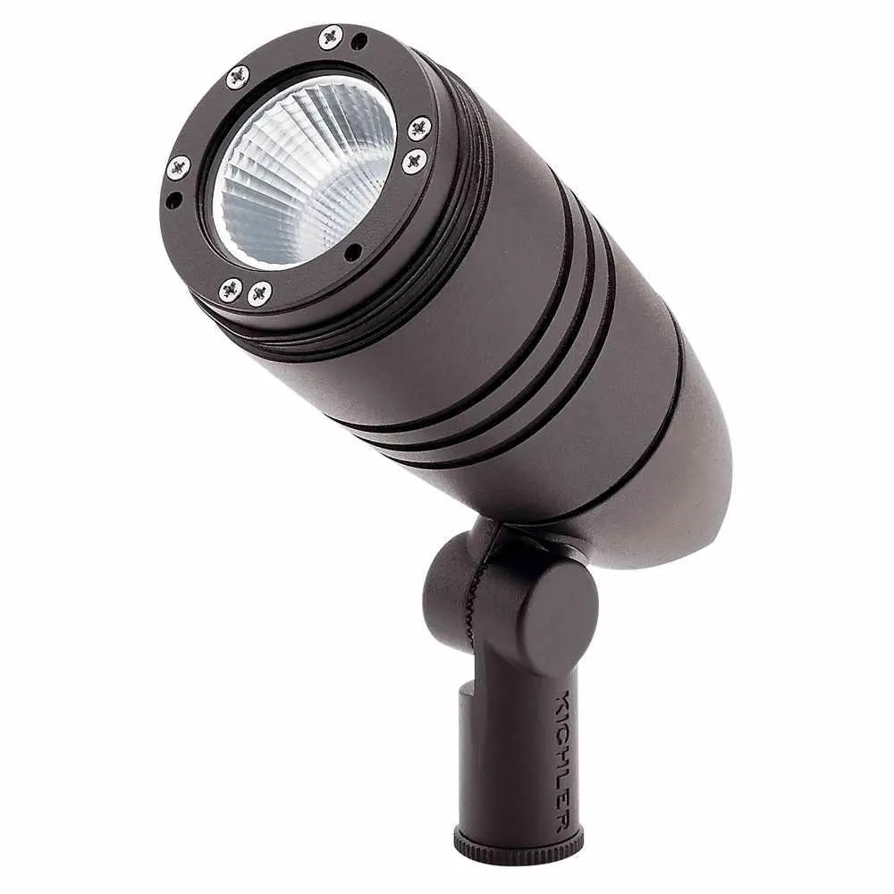 10W LED Landscape Flood Light Aluminum Bronze 750 Lumens 3000K 40 Degree
