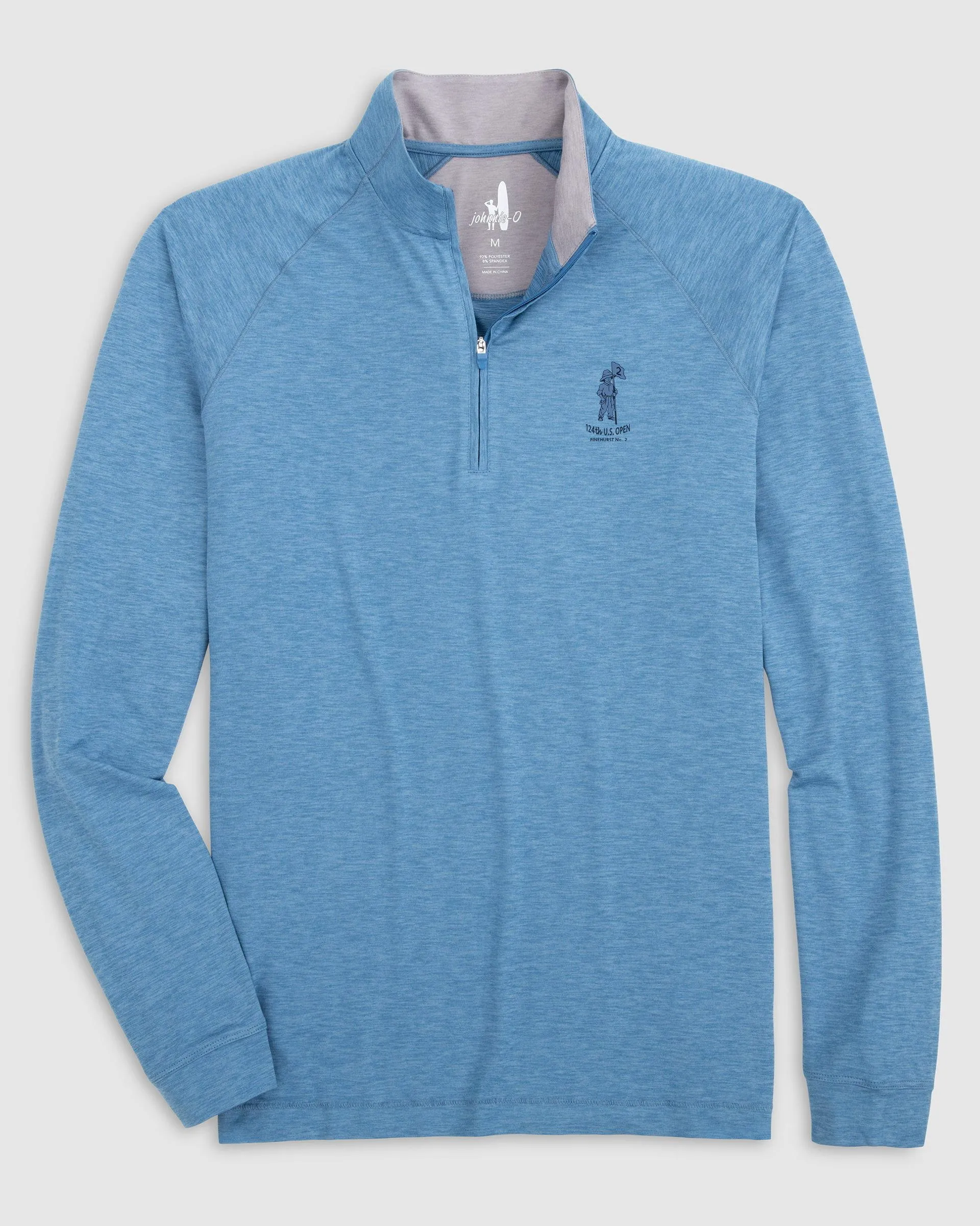 124th U.S. Open Freeborne Performance 1/4 Zip Pullover - Putter Boy Logo
