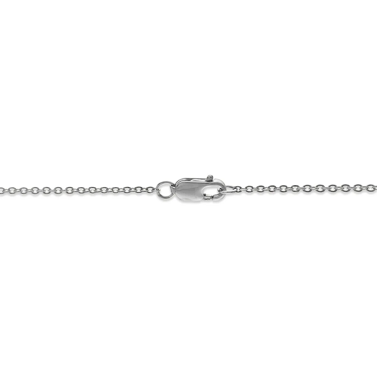 1/4 CTW Diamond Fashion Pear Shape 18-inch Necklace in 10KT White Gold