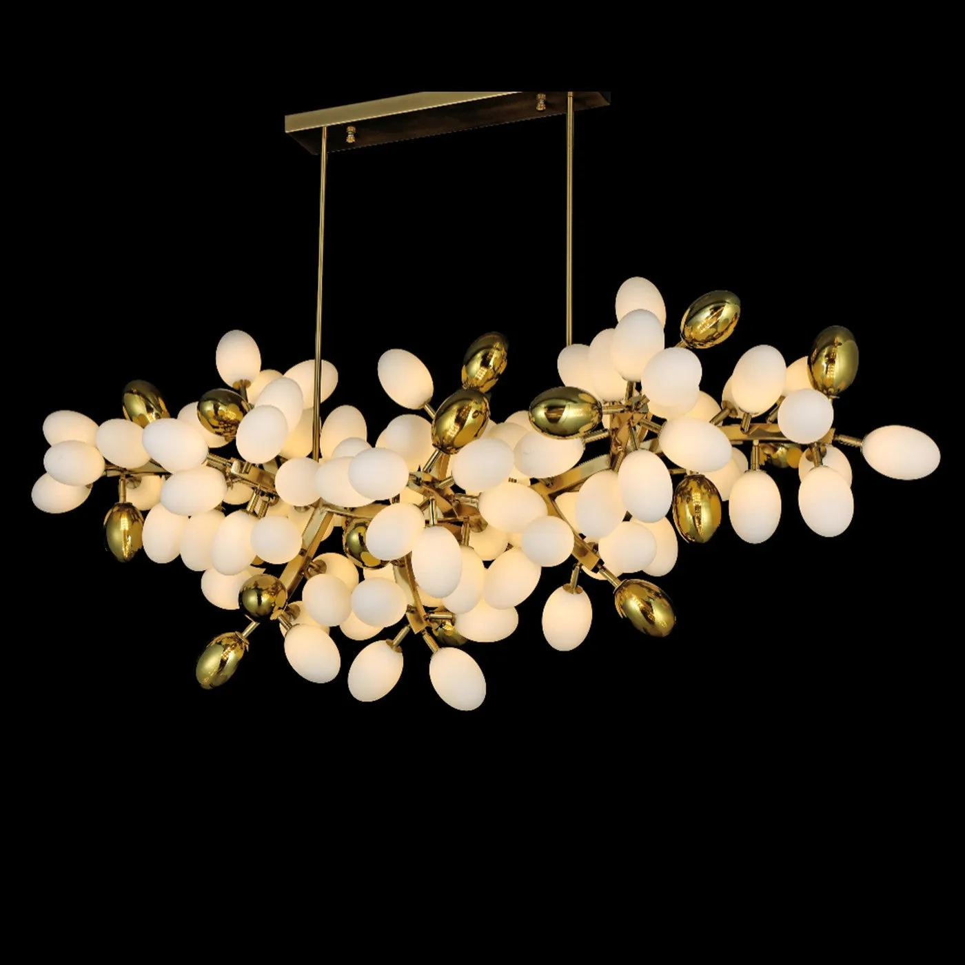 17961-L1200*W450*H400 Rectangular Chandeliers