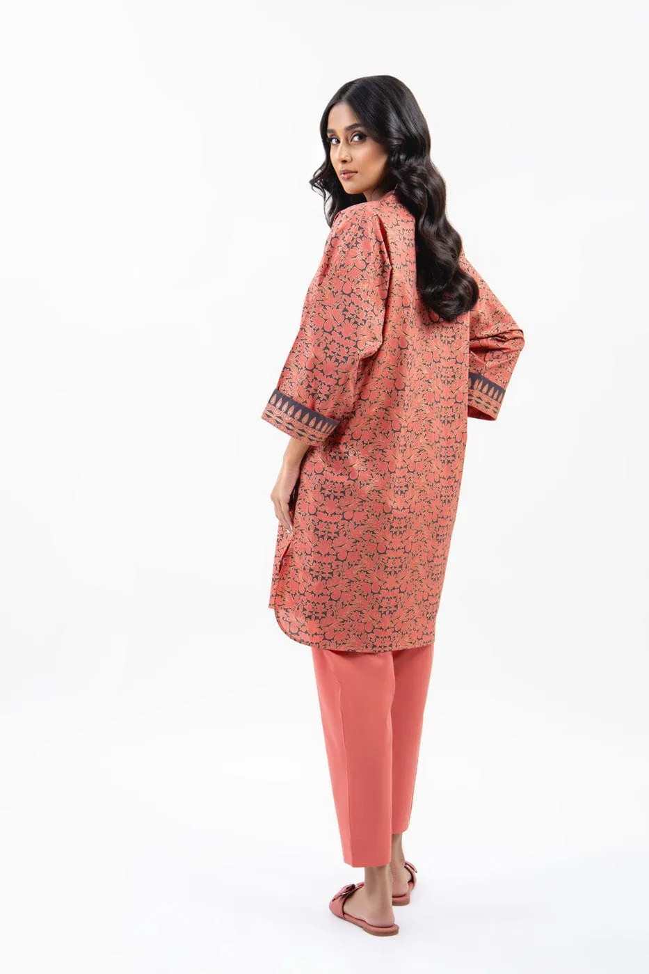 2 Pc Printed Cambric Outfit