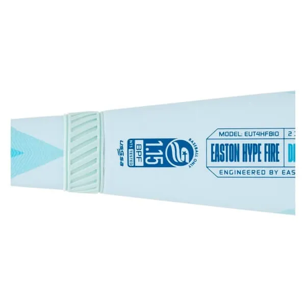 2024 Easton Hype Fire Arctic Flame Youth Baseball Bat (-10) 2 3/4": EUT4HFB10