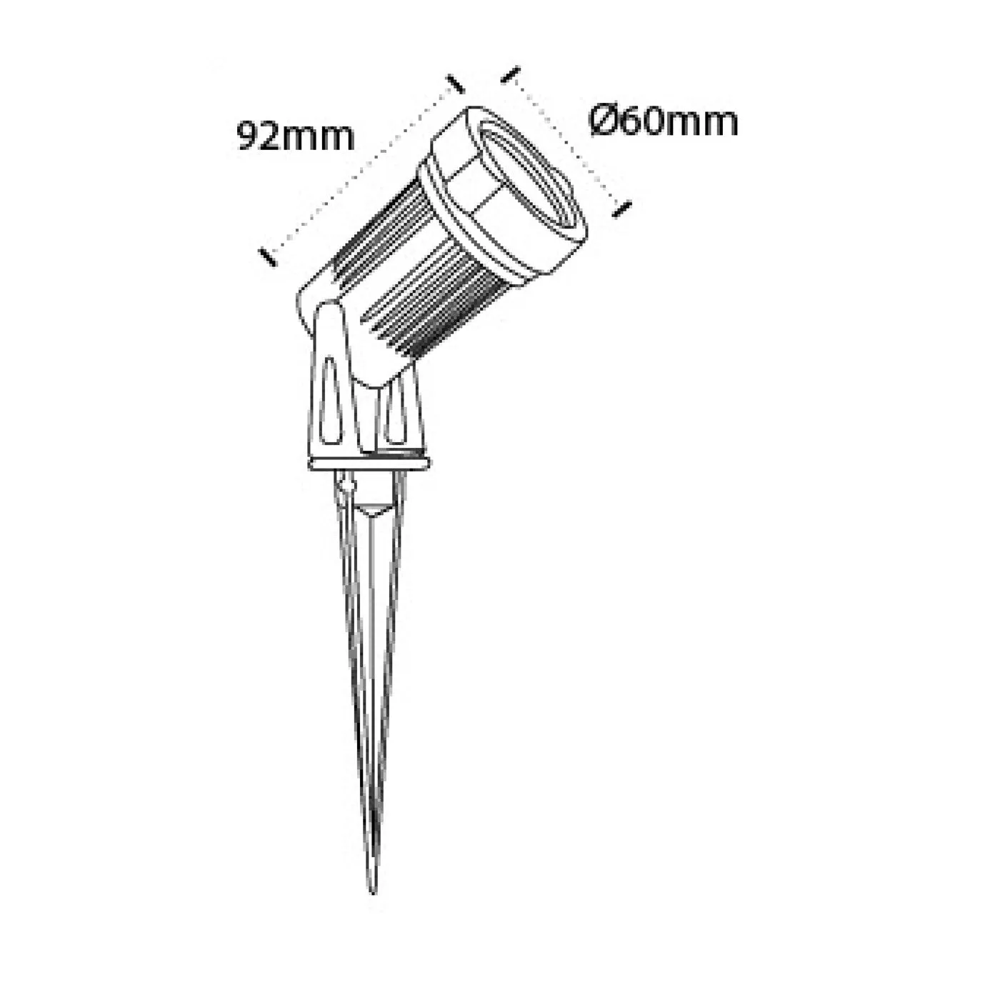 4211-Mr-16 Garden Spike