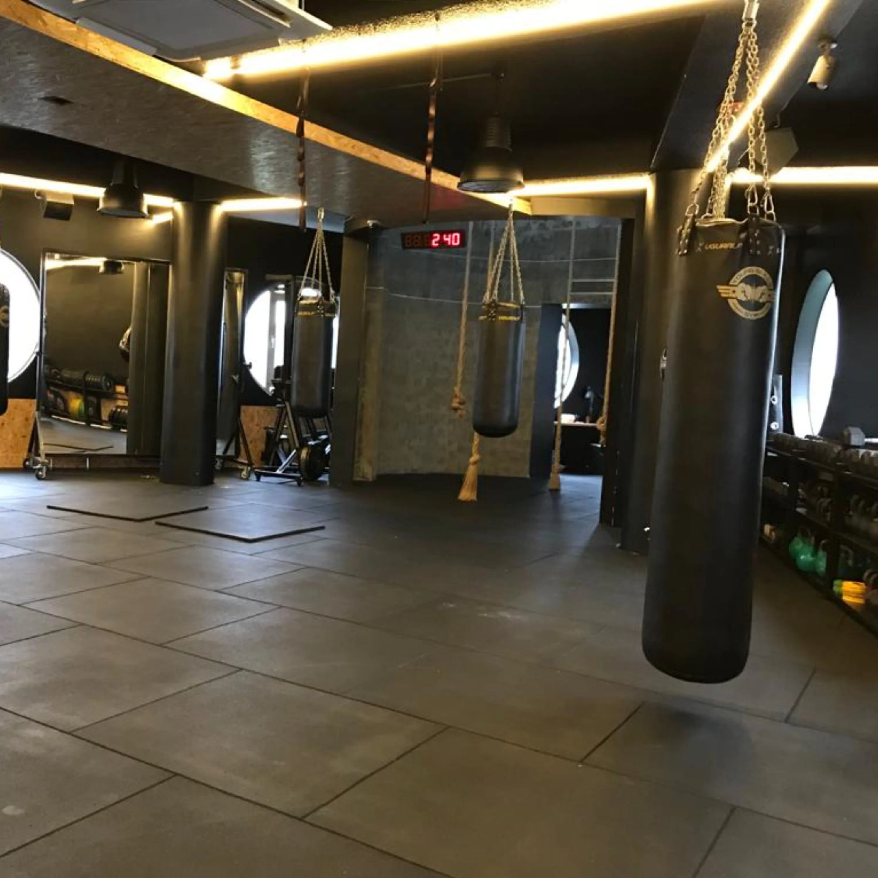 45m2 triple garage package, 20mm Flatline Pro Black Rubber Gym Flooring
