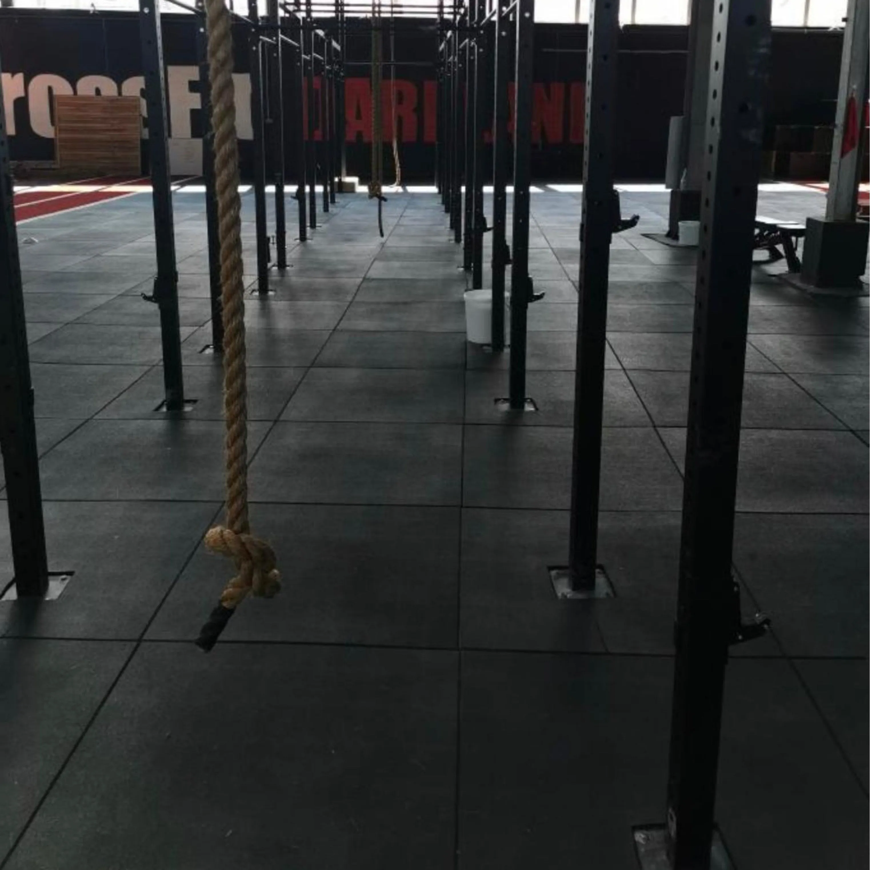 45m2 triple garage package, 20mm Flatline Pro Black Rubber Gym Flooring