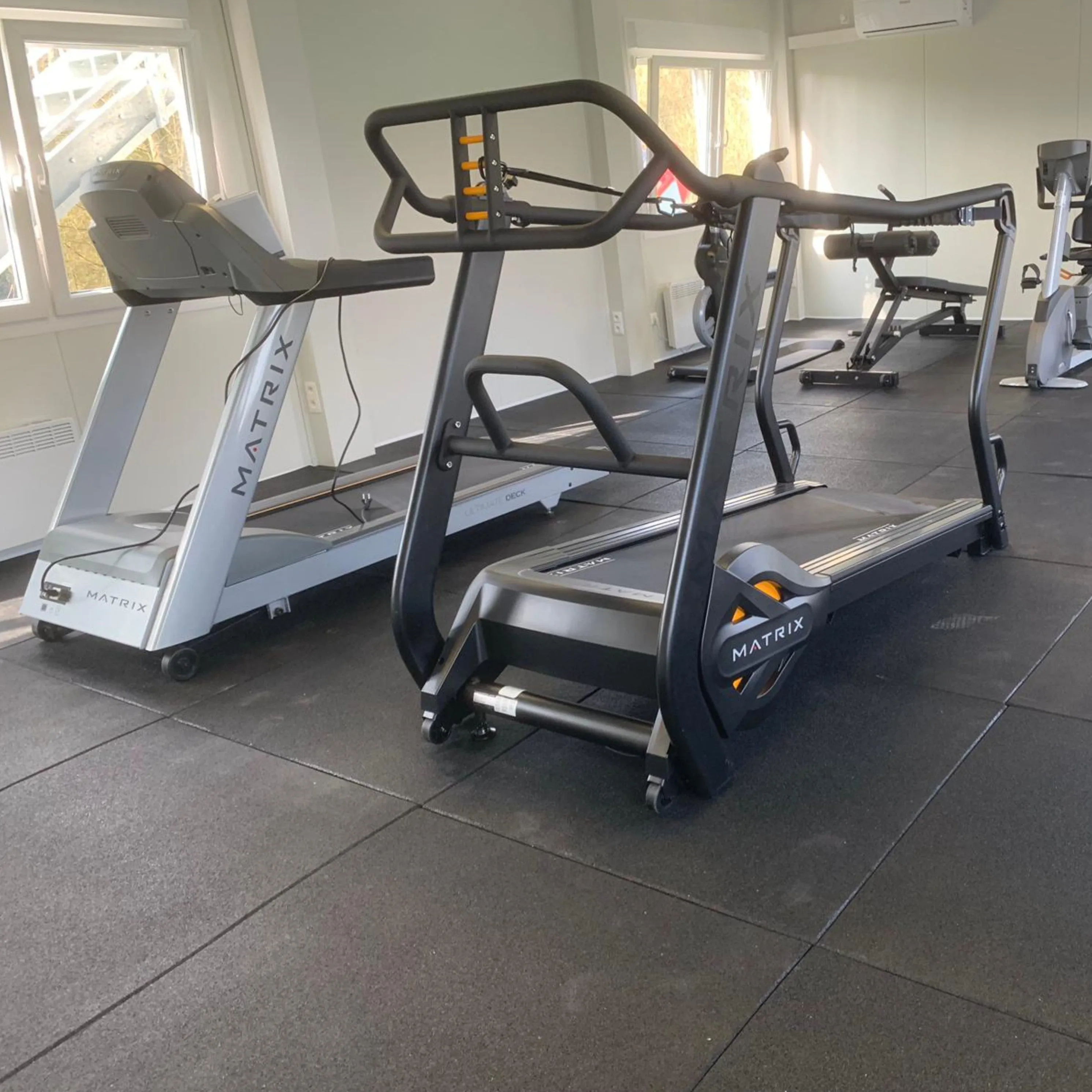 45m2 triple garage package, 20mm Flatline Pro Black Rubber Gym Flooring