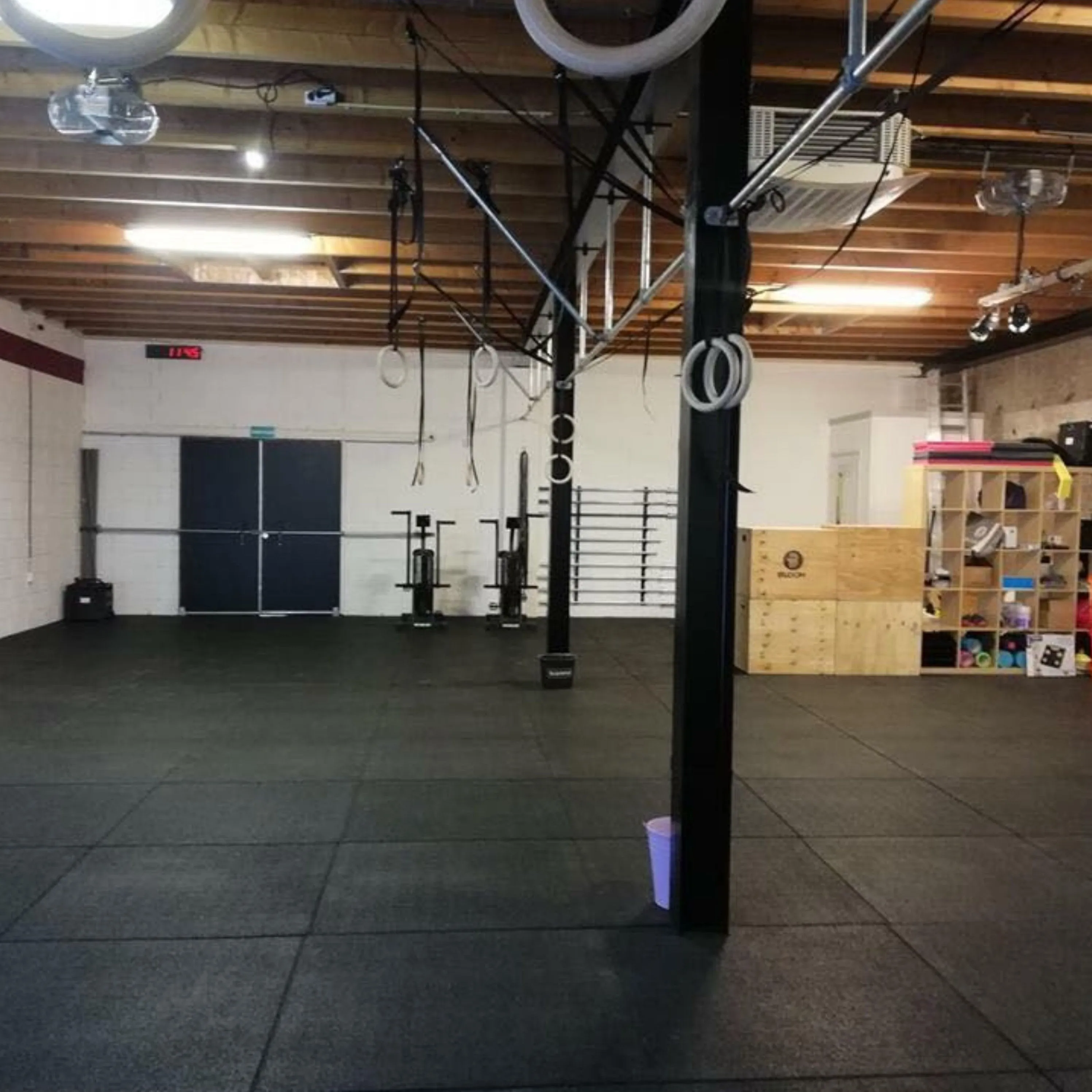 45m2 triple garage package, 20mm Flatline Pro Black Rubber Gym Flooring