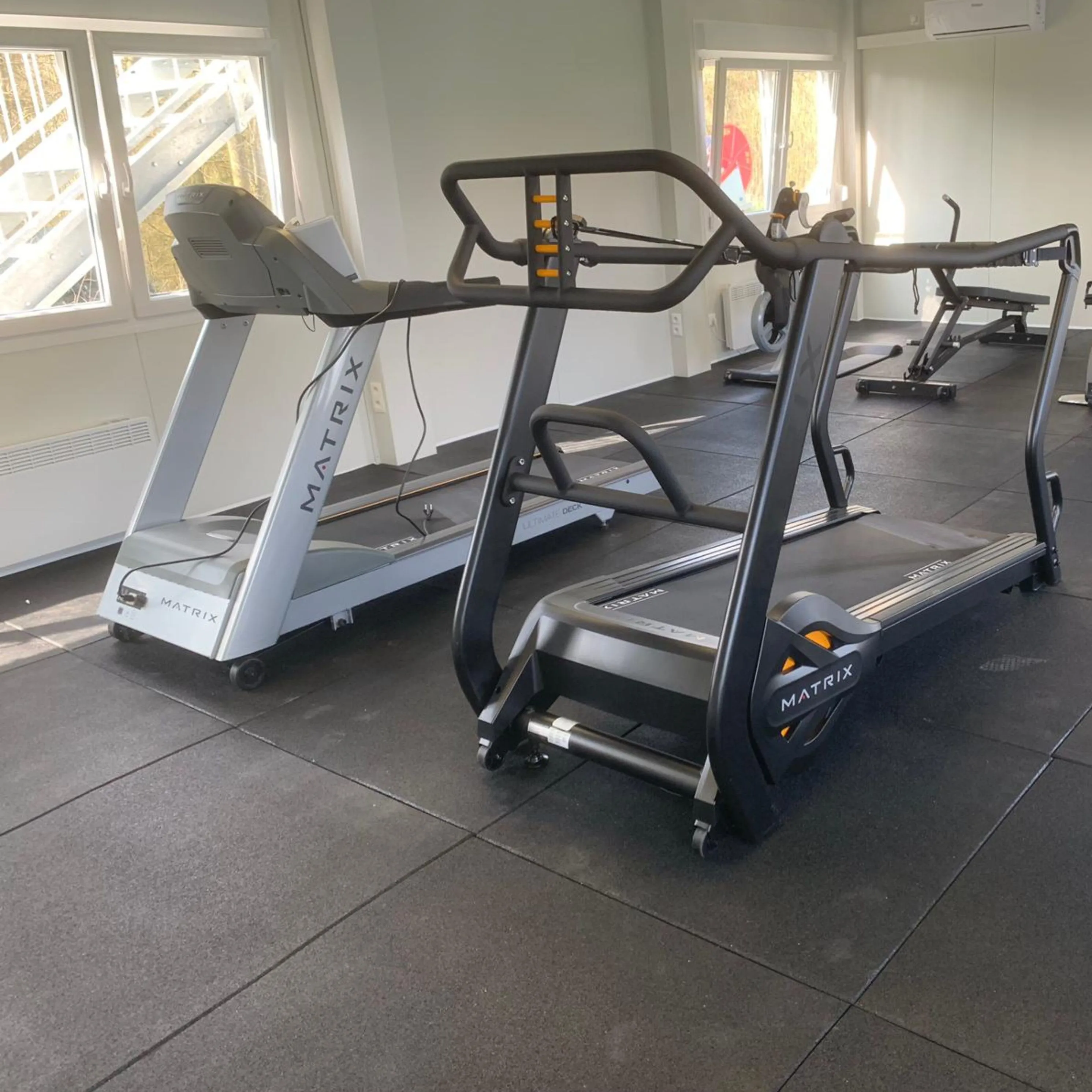 45m2 triple garage package, 20mm Flatline Pro Black Rubber Gym Flooring