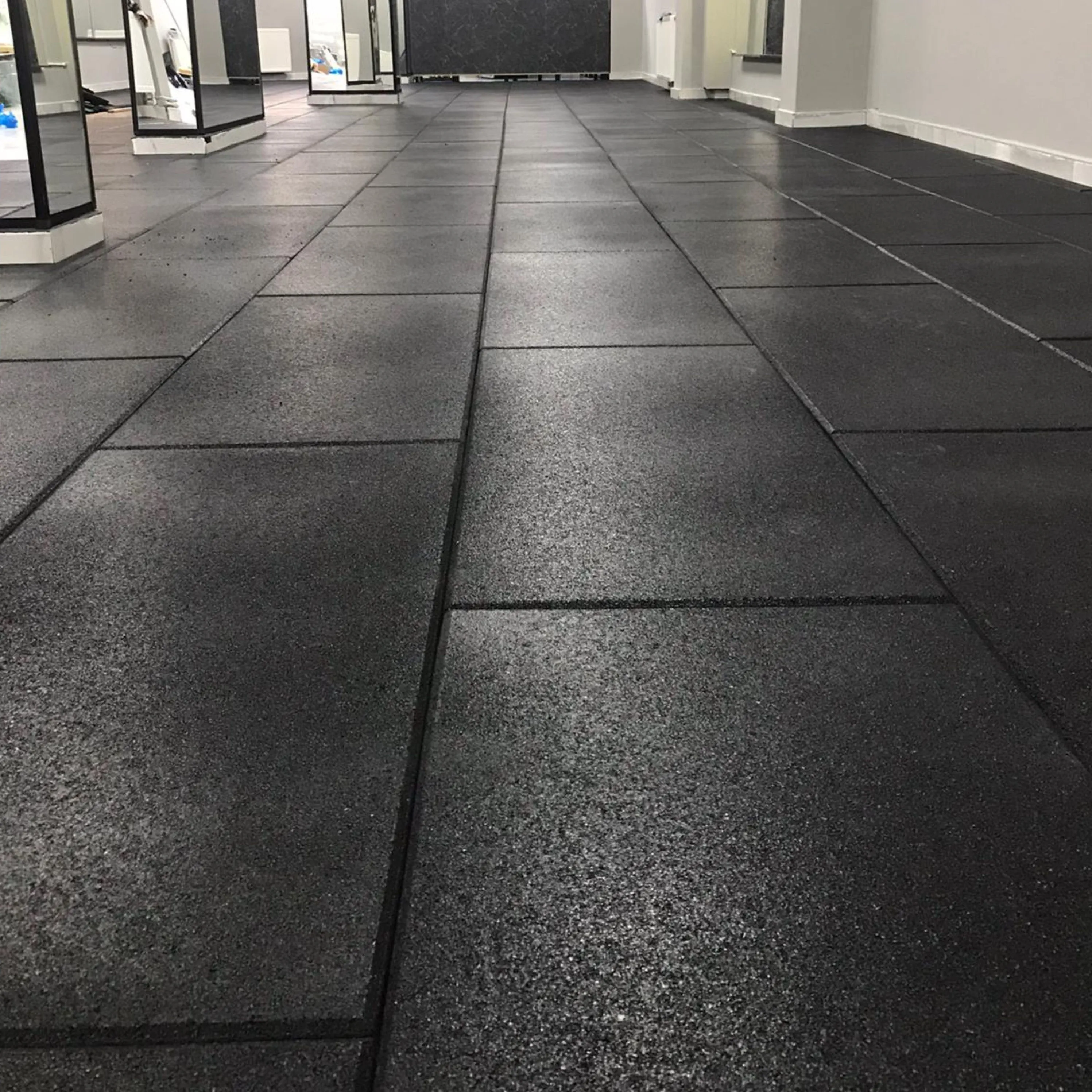45m2 triple garage package, BeFit Flatline Black Rubber Gym Flooring