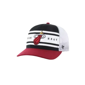 '47 Brand Miami HEAT Stripe Trucker Hitch Snapback