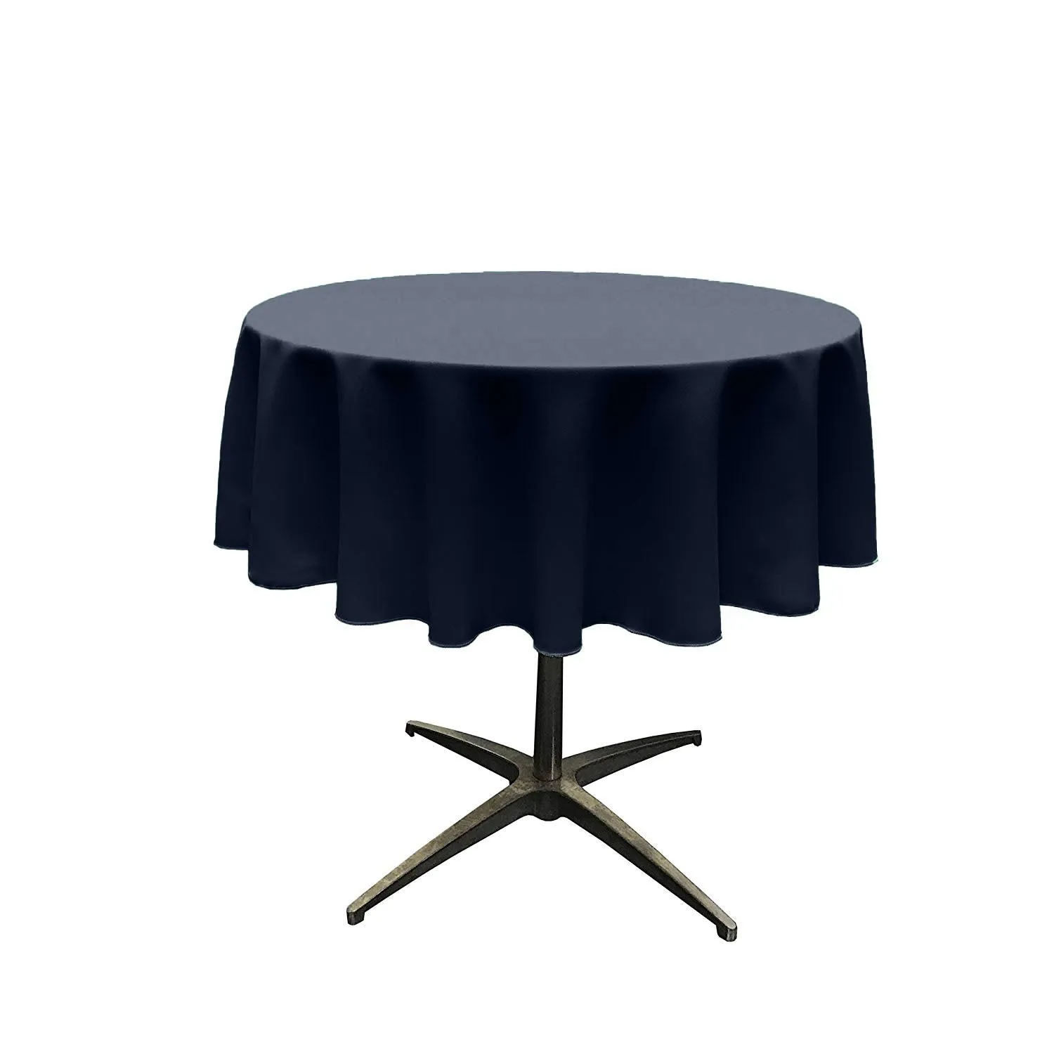 60" ROUND POLY POPLIN SEAMLESS TABLECLOTH