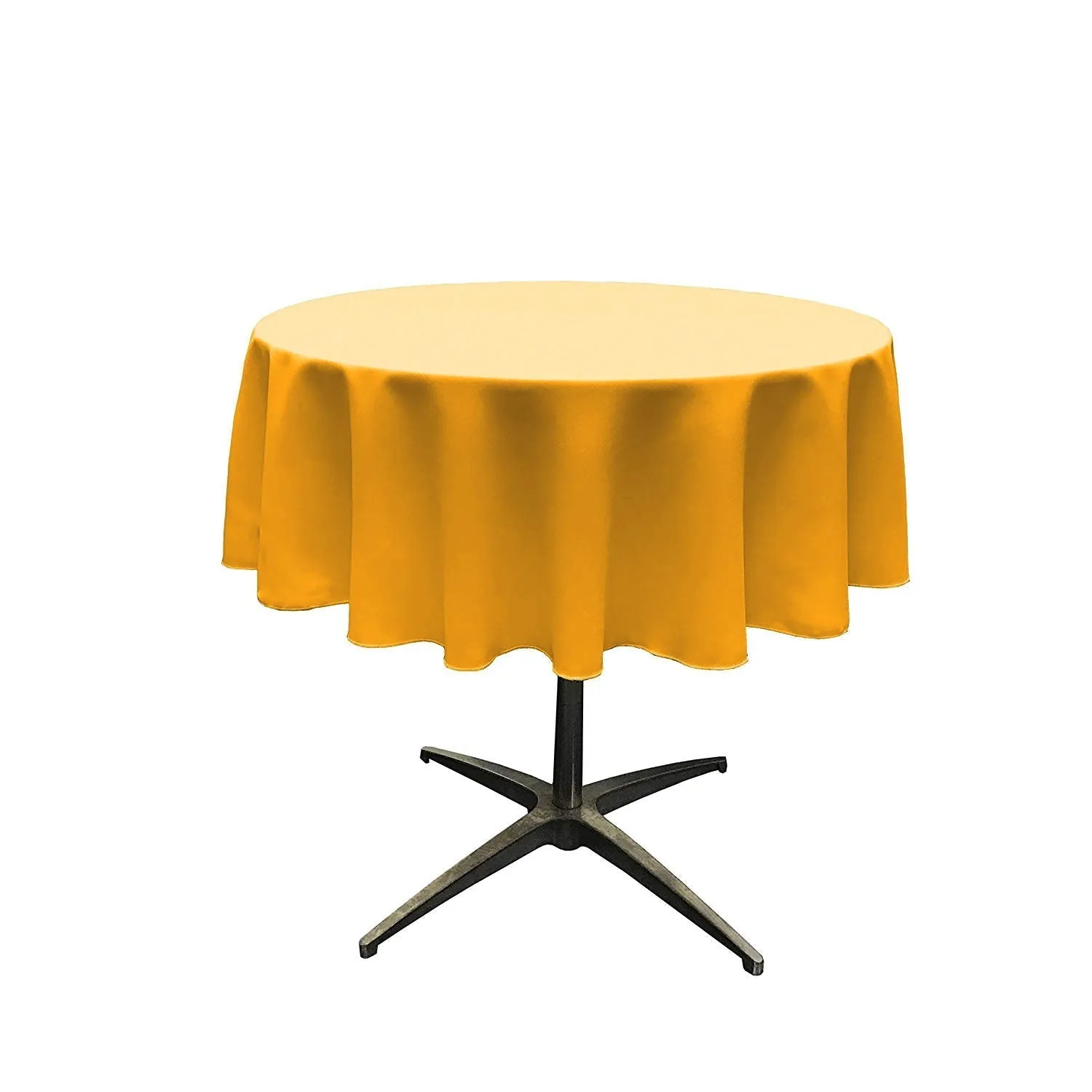 60" ROUND POLY POPLIN SEAMLESS TABLECLOTH