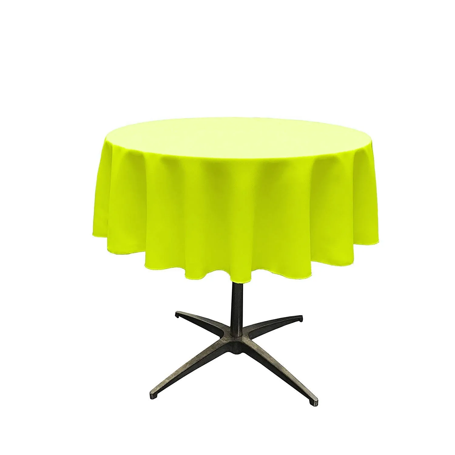 60" ROUND POLY POPLIN SEAMLESS TABLECLOTH