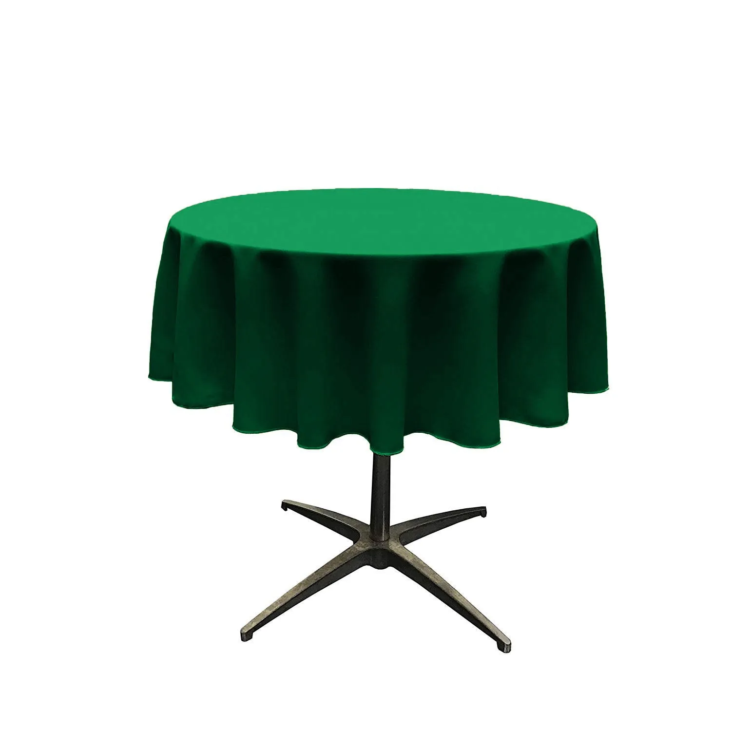 60" ROUND POLY POPLIN SEAMLESS TABLECLOTH