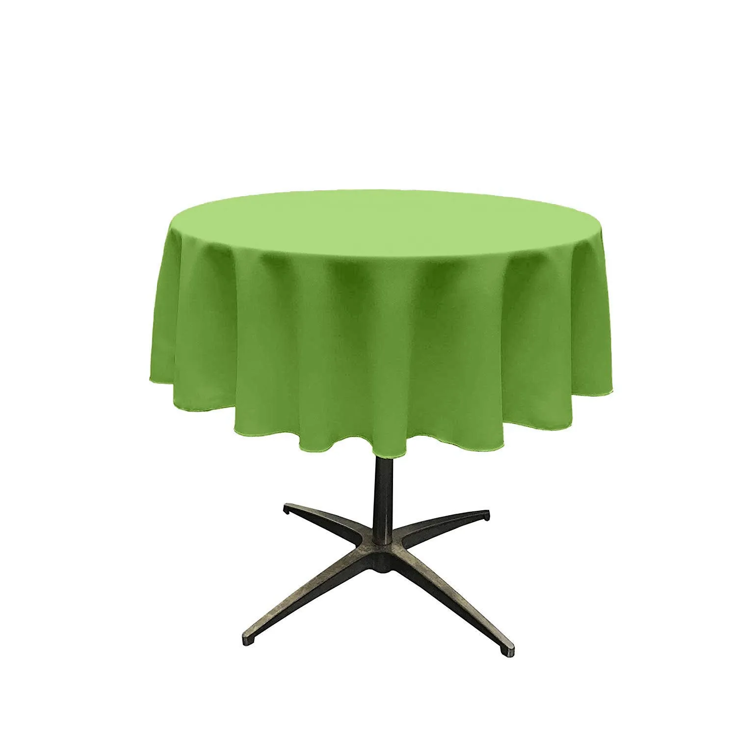 60" ROUND POLY POPLIN SEAMLESS TABLECLOTH
