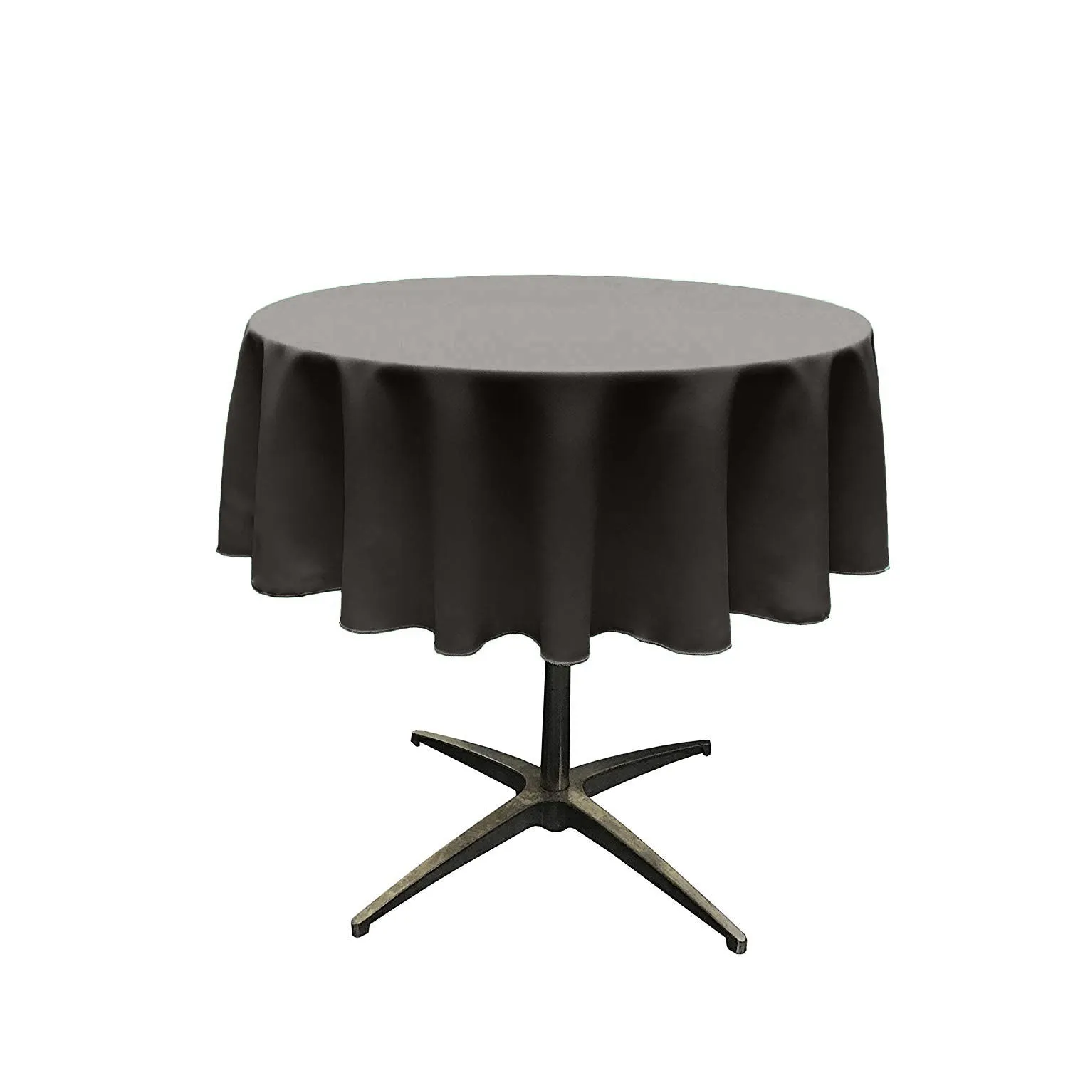 60" ROUND POLY POPLIN SEAMLESS TABLECLOTH