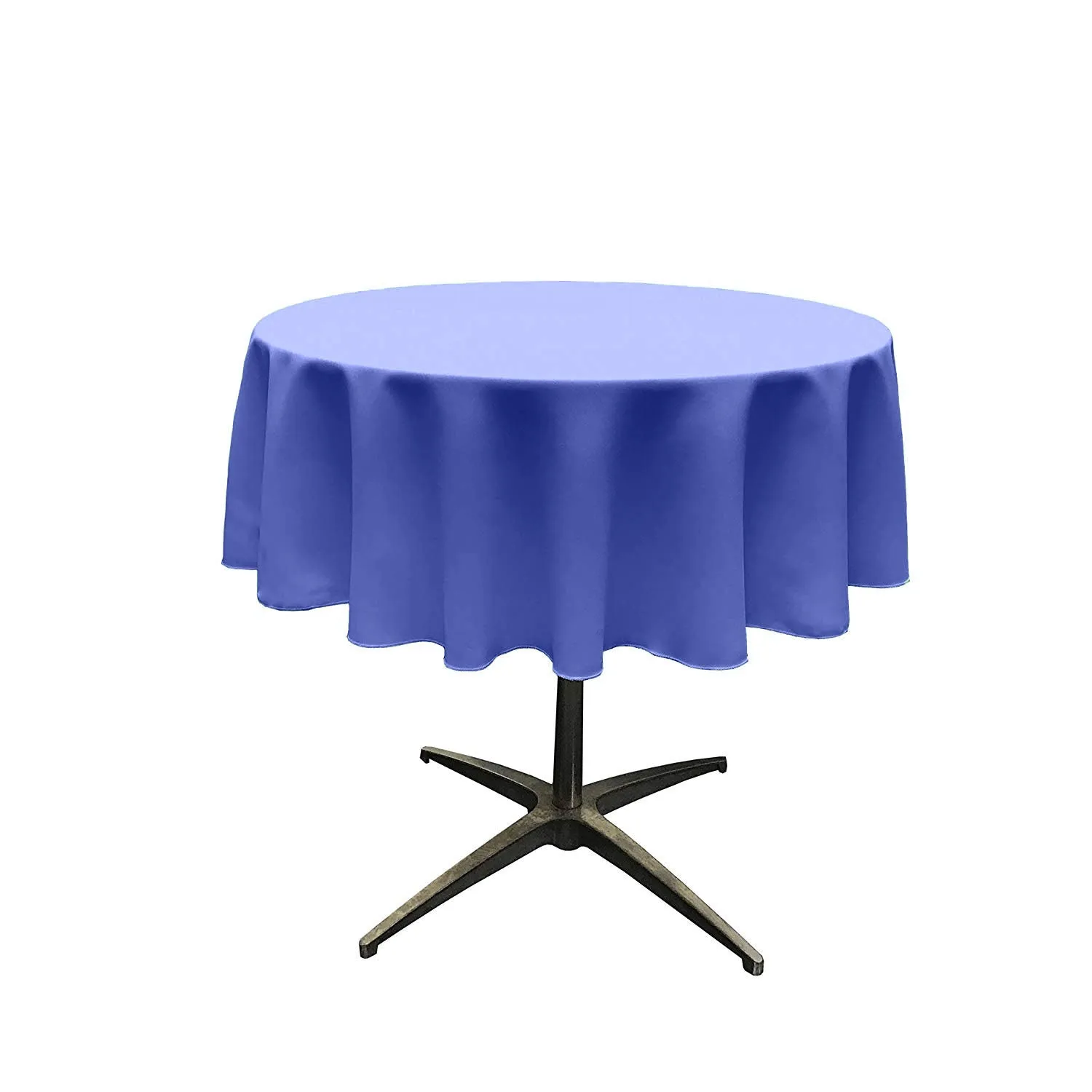 60" ROUND POLY POPLIN SEAMLESS TABLECLOTH