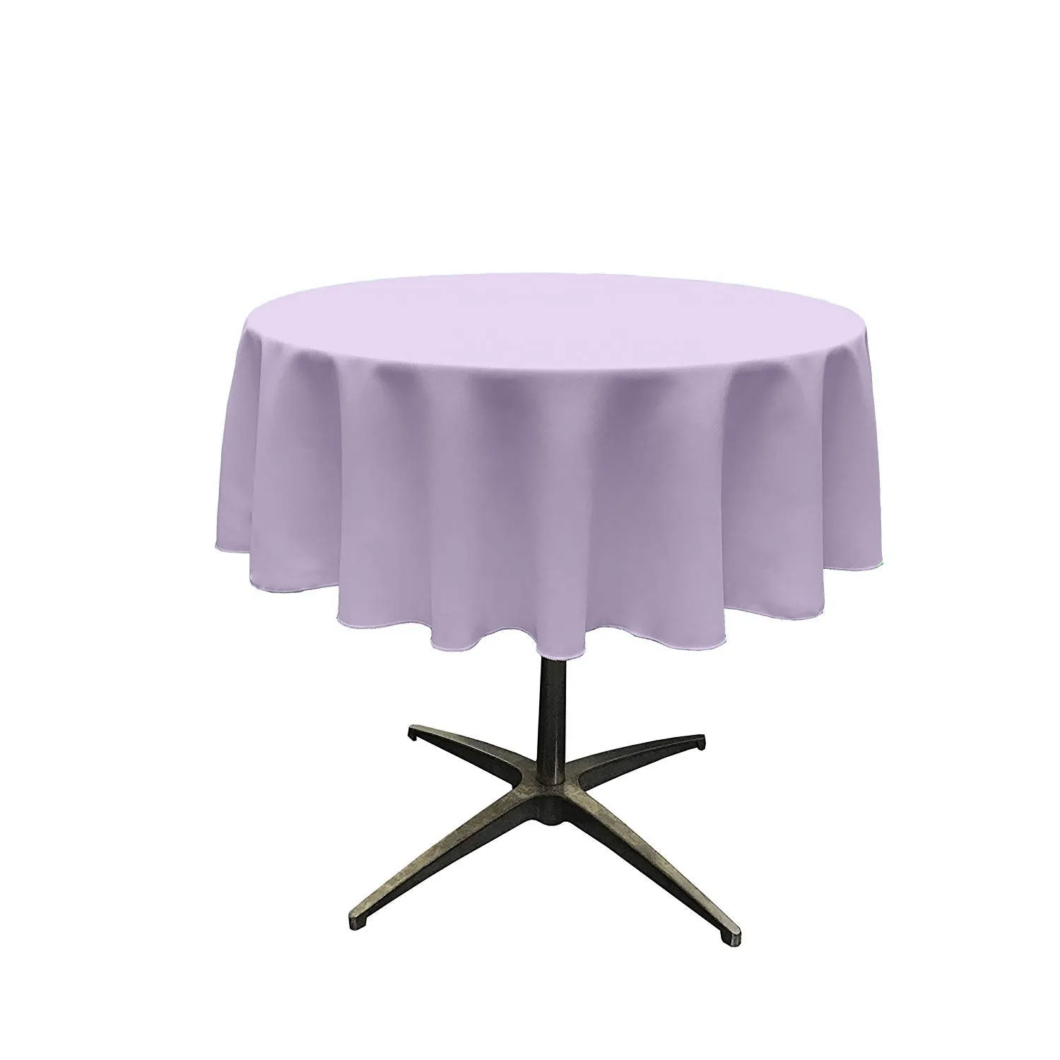 60" ROUND POLY POPLIN SEAMLESS TABLECLOTH