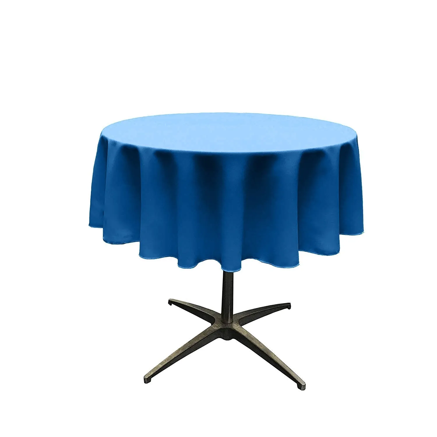 60" ROUND POLY POPLIN SEAMLESS TABLECLOTH
