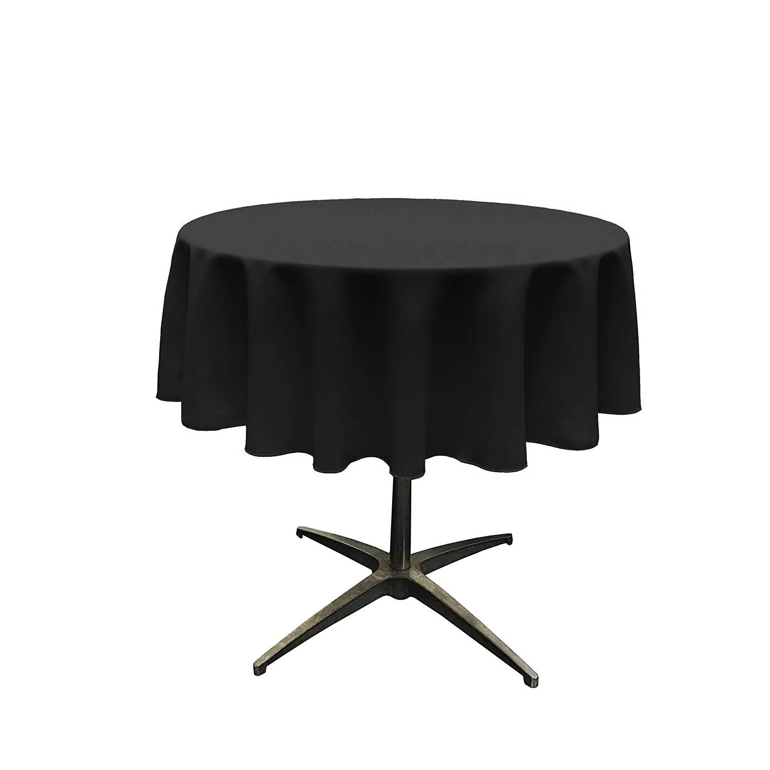 60" ROUND POLY POPLIN SEAMLESS TABLECLOTH