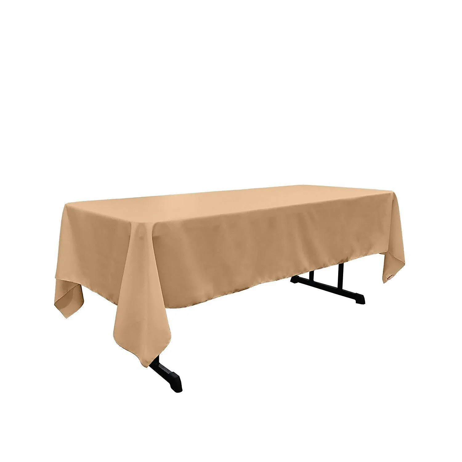 60" X 108" Rectangular Polyester Poplin Tablecloth