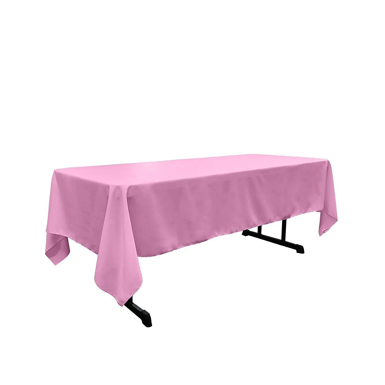 60" X 108" Rectangular Polyester Poplin Tablecloth