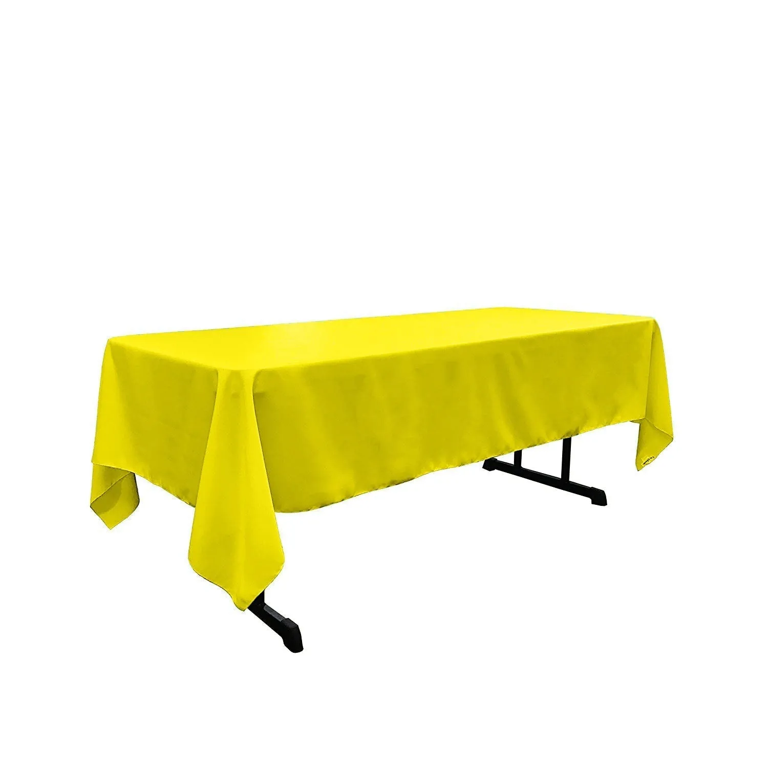 60" X 108" Rectangular Polyester Poplin Tablecloth