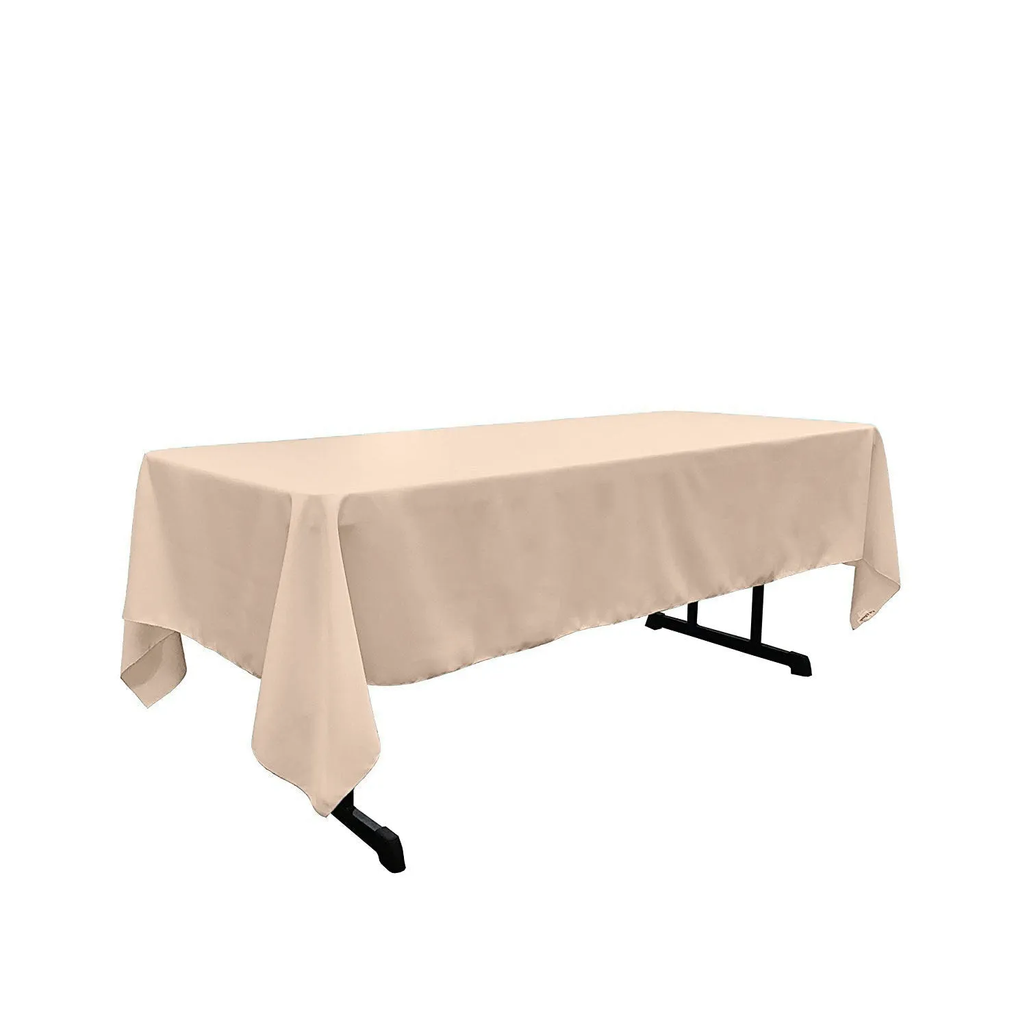 60" X 108" Rectangular Polyester Poplin Tablecloth