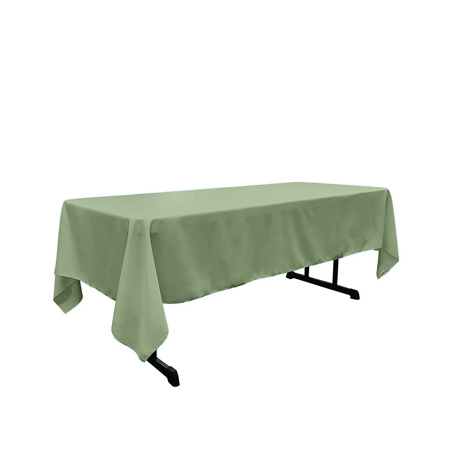 60" X 90" Rectangular Polyester Poplin Tablecloth