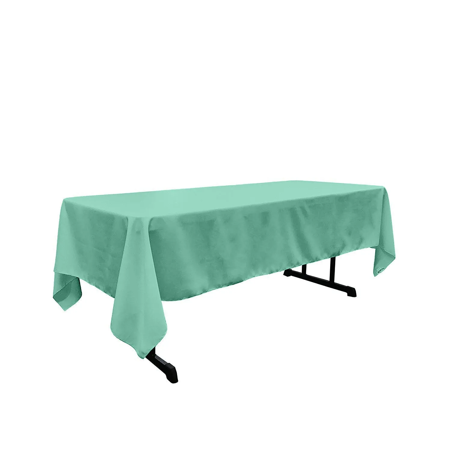 60" X 90" Rectangular Polyester Poplin Tablecloth