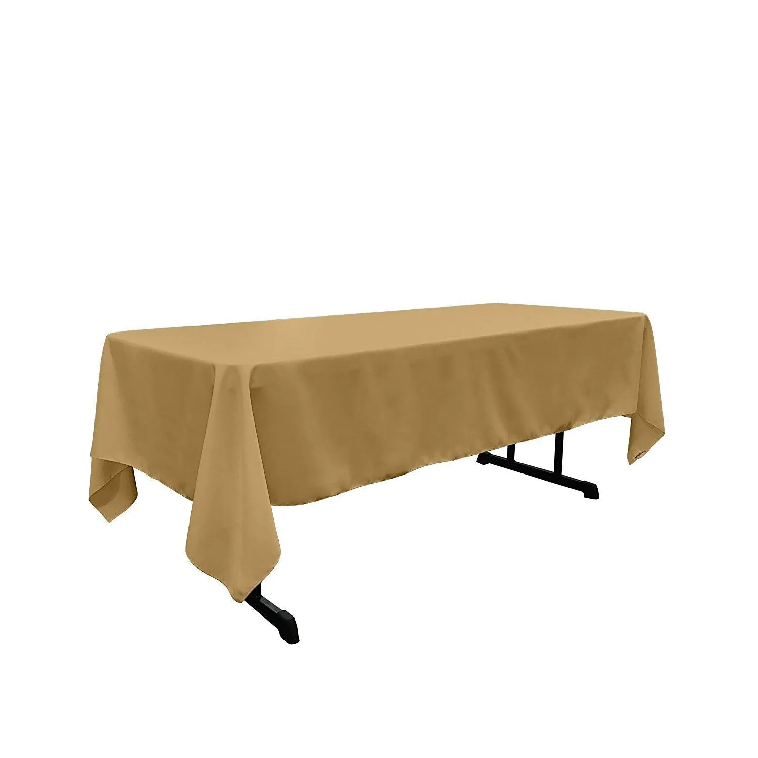 60" X 90" Rectangular Polyester Poplin Tablecloth