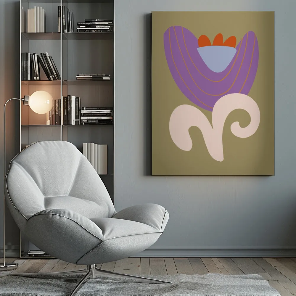 A Purple Flower , By Studio Memb