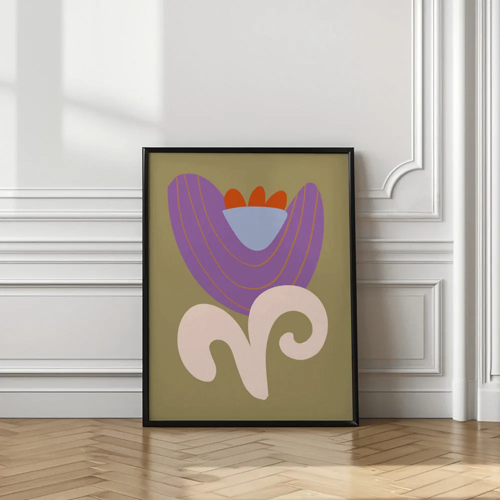 A Purple Flower , By Studio Memb