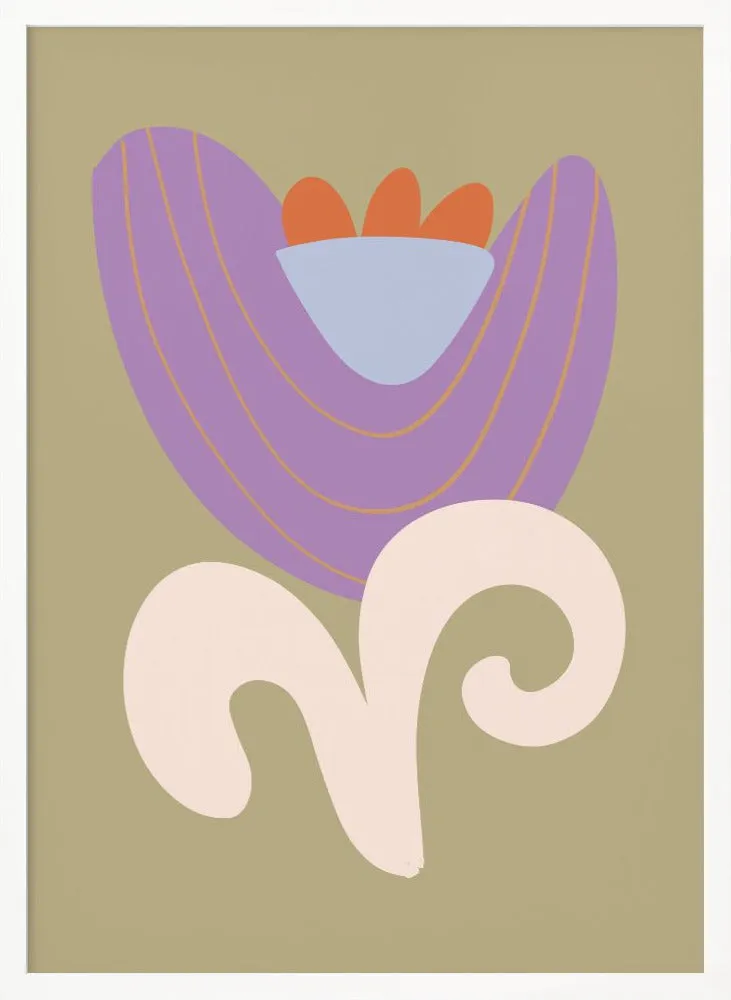 A Purple Flower , By Studio Memb