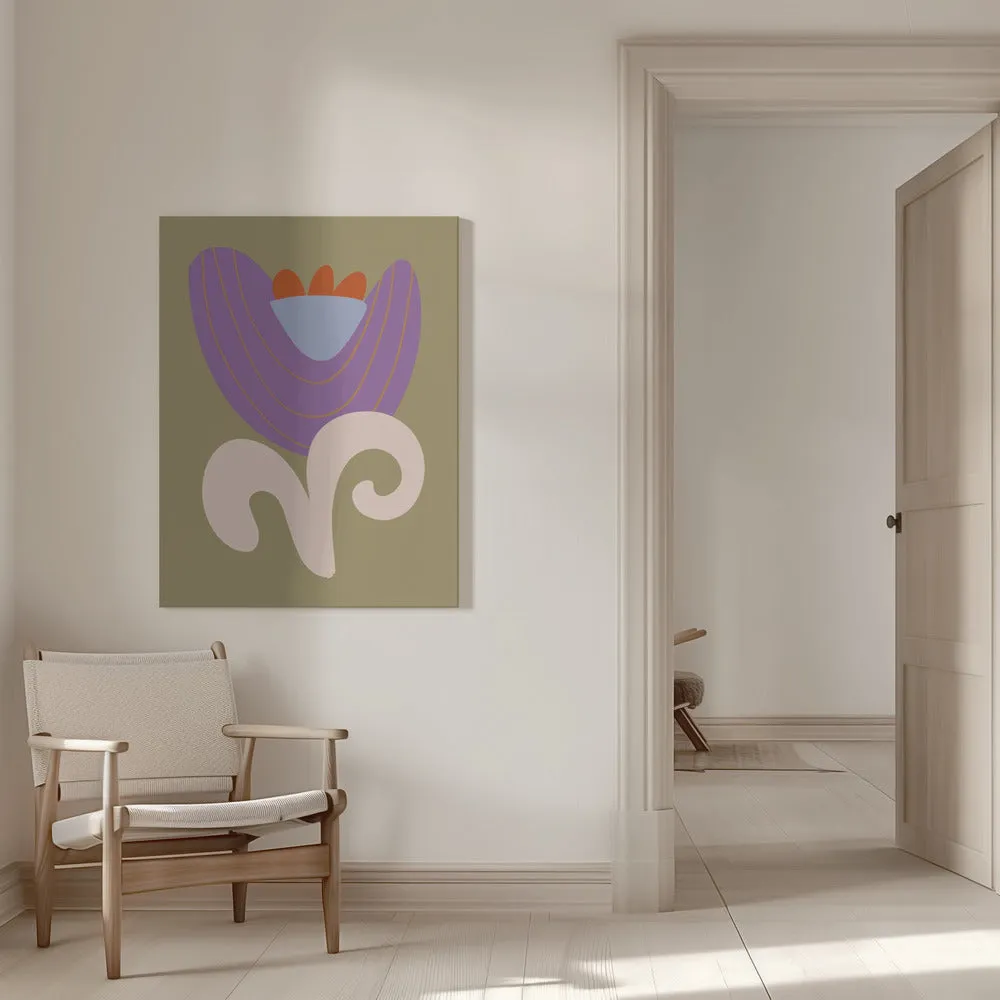 A Purple Flower , By Studio Memb