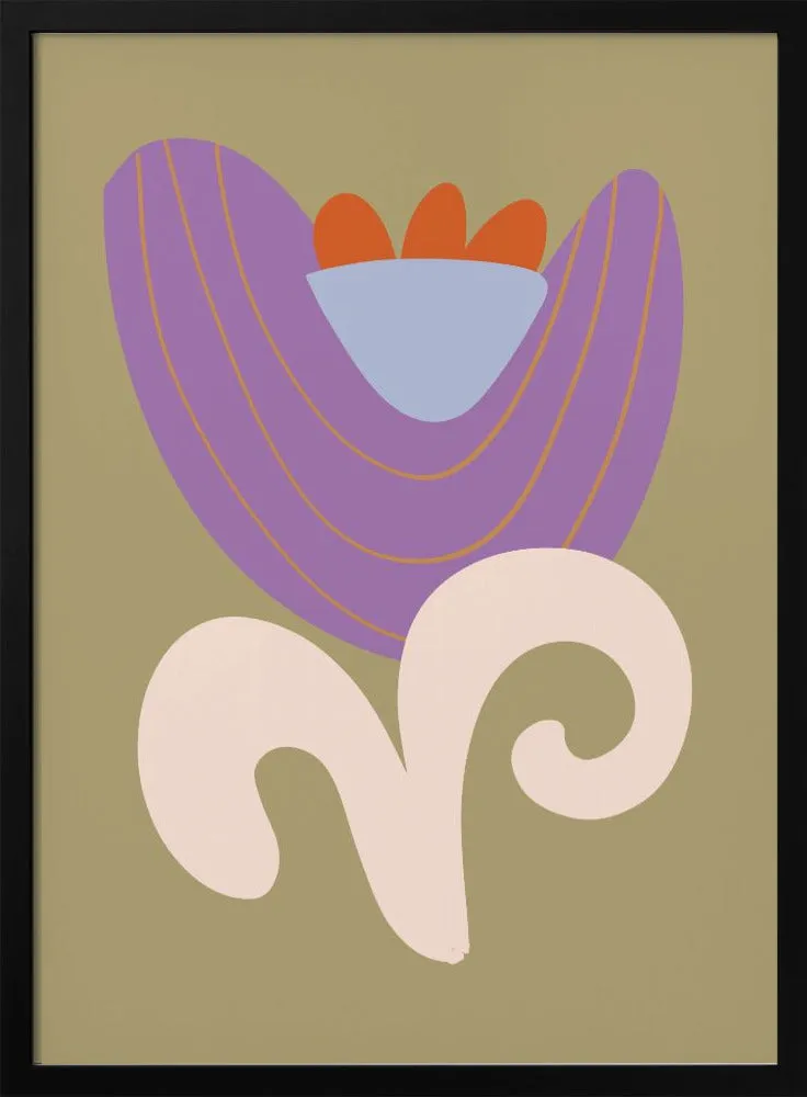 A Purple Flower , By Studio Memb
