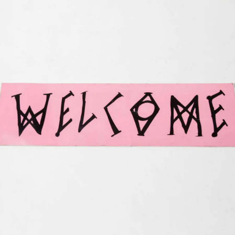 Adesivo Welcome