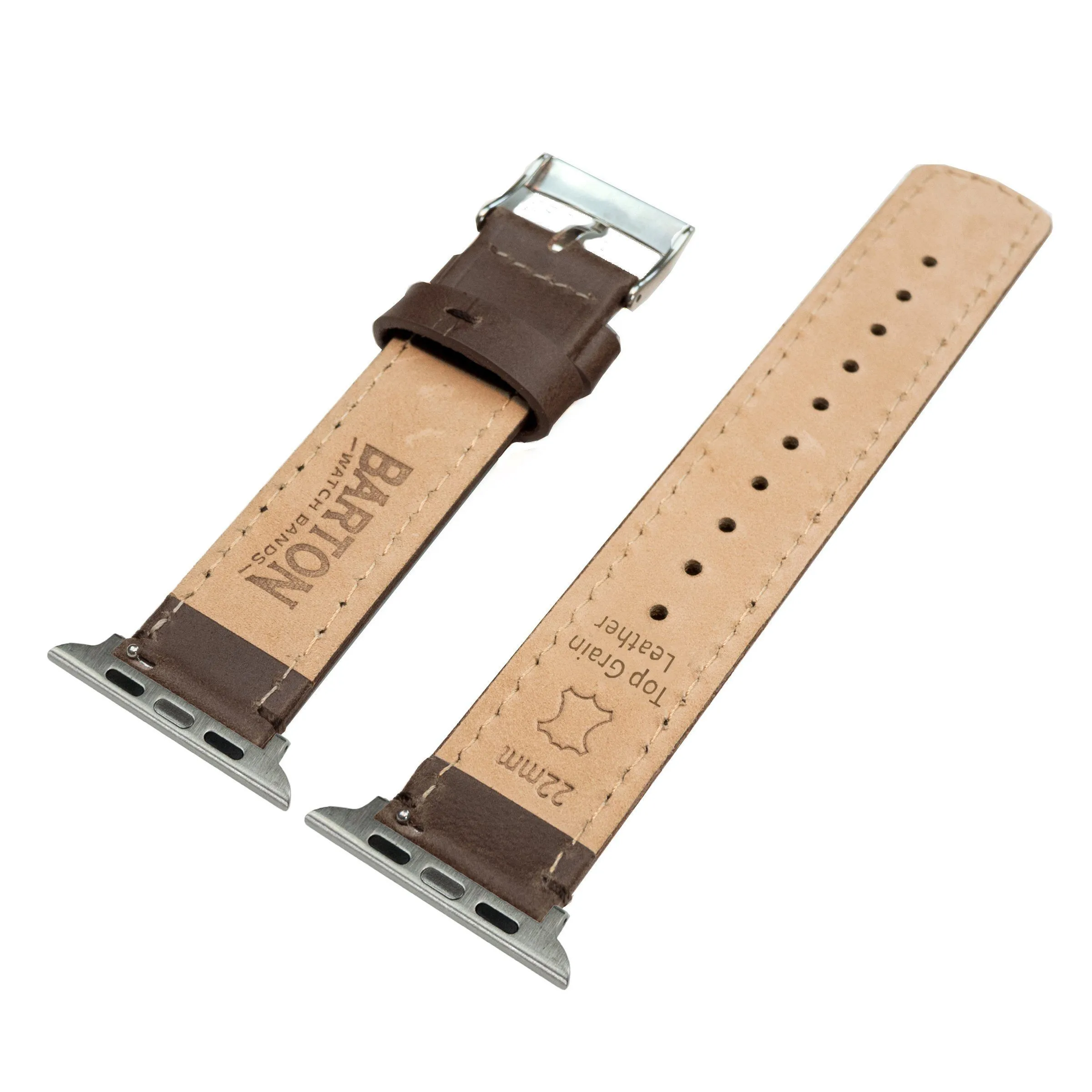 Apple Saddle Leather Stitching Watch Band