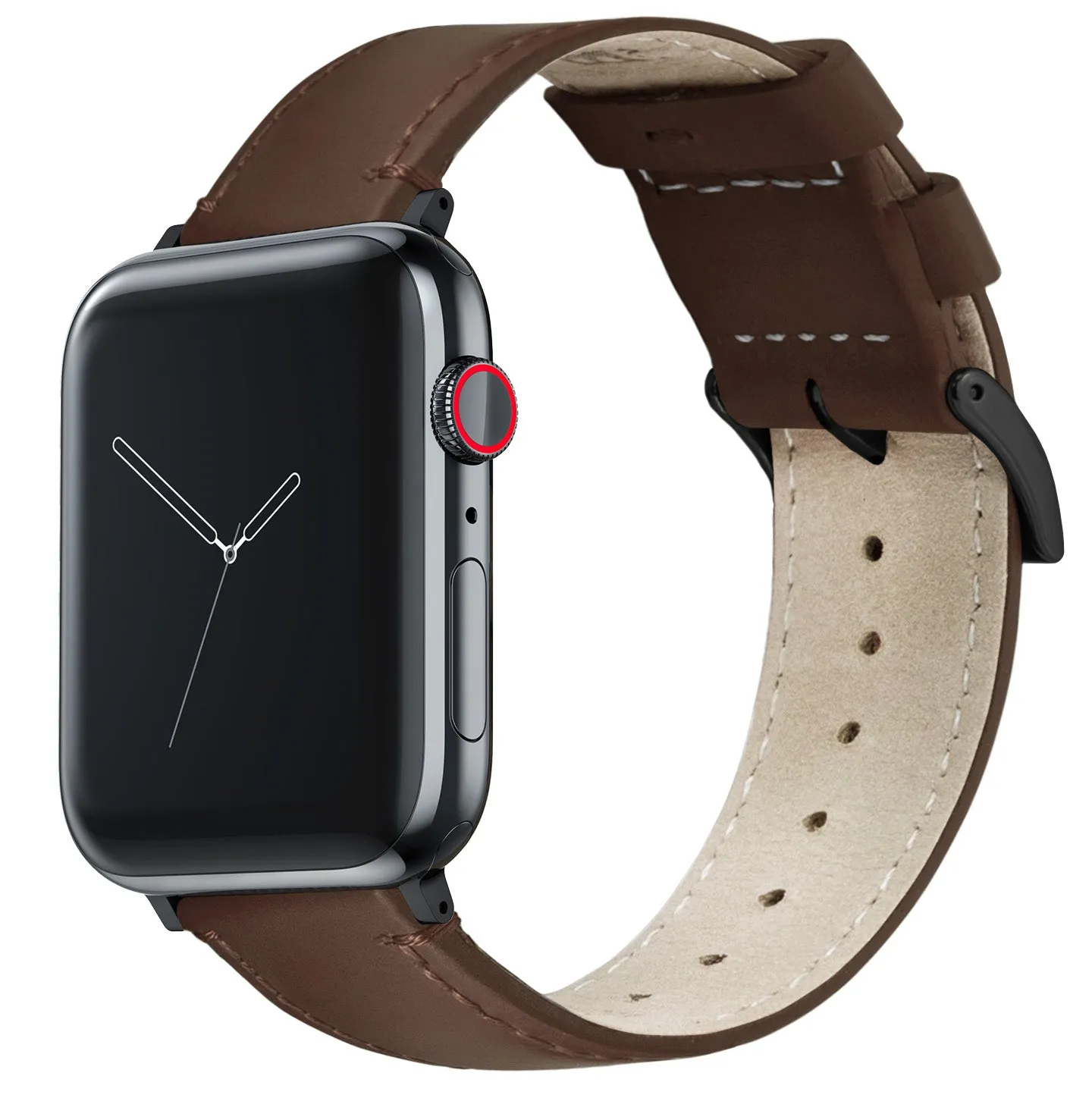 Apple Saddle Leather Stitching Watch Band