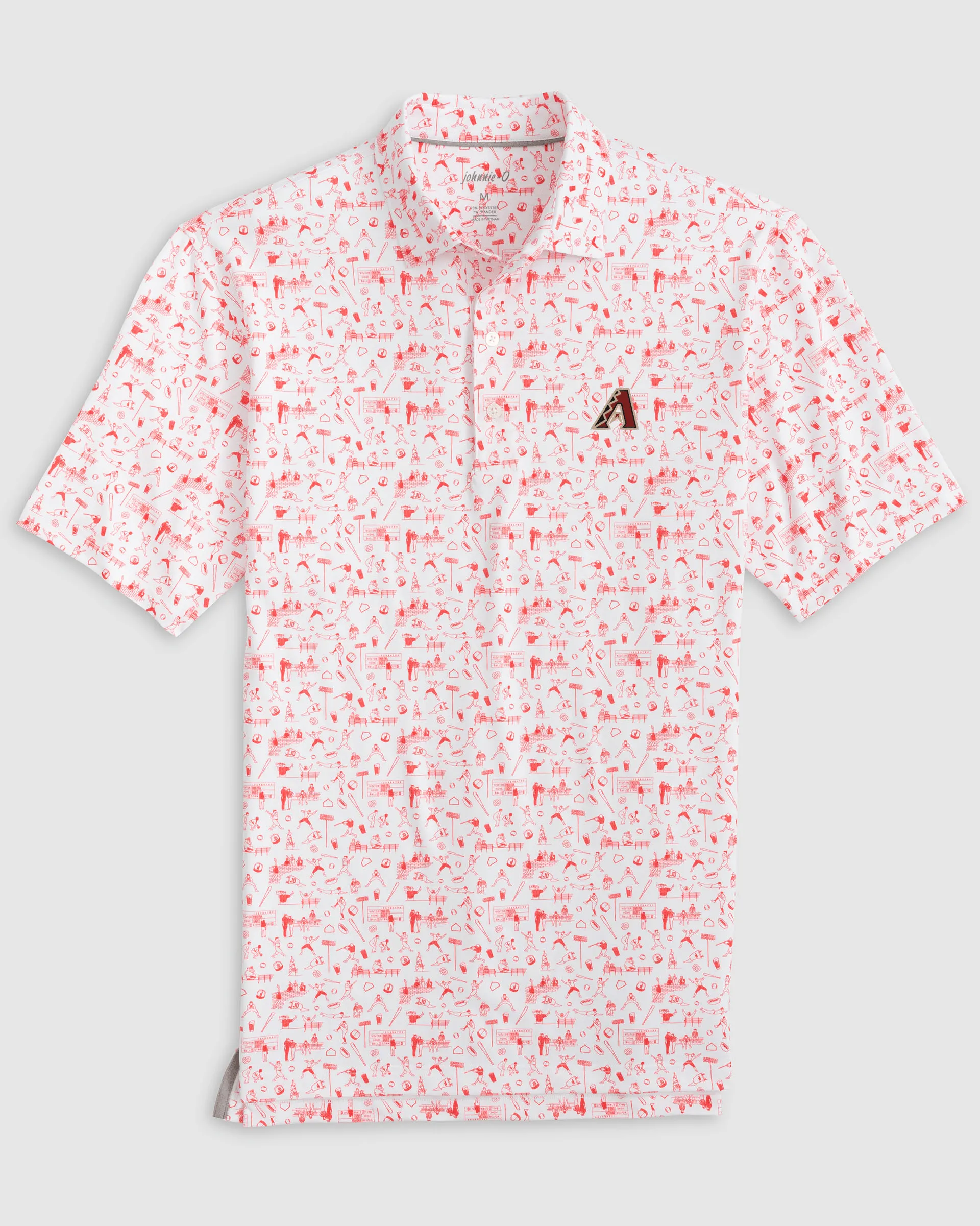 Arizona Diamondbacks Ballpark Printed Jersey Performance Polo
