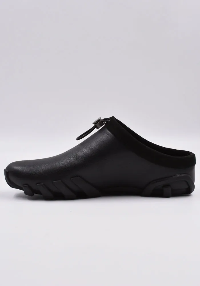 AT.KOLLEKTIVE x KIKO KOSTADINOV 390624 90000 WOMENS SAIDA SLIP-ON SHOES BLACK