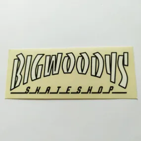 Big Woodys Skate Shop Sticker