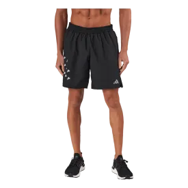 Brand Love Graphic Shorts Black
