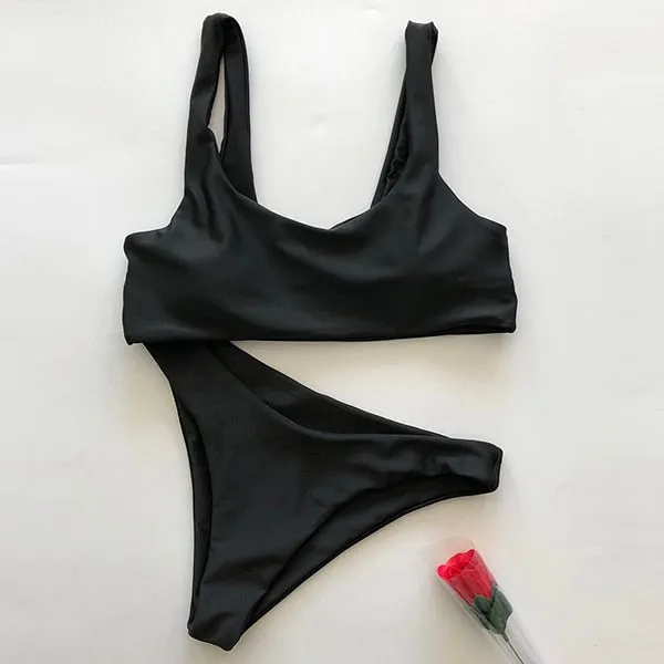 Brand Solid Bikini