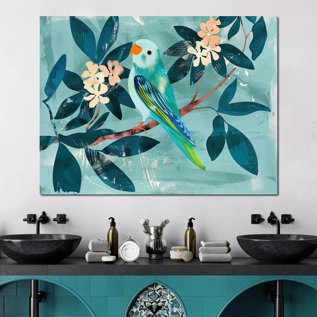Budgie Blossom Serenade