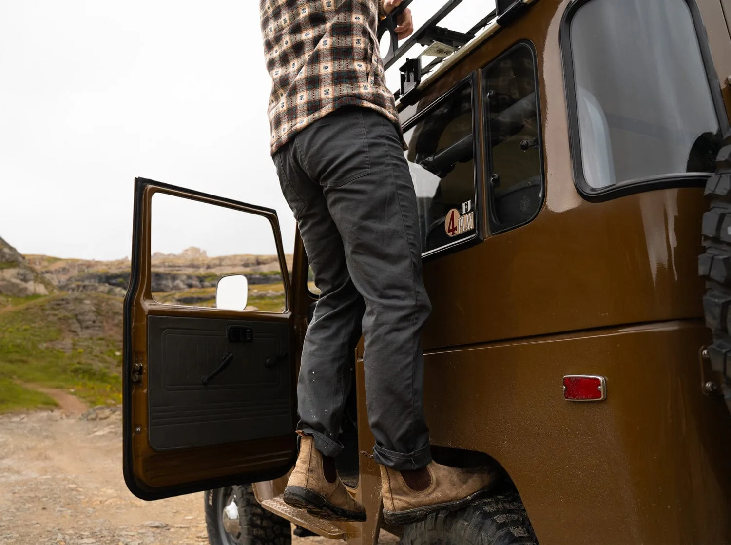 Comfort Canvas Pants - Charcoal