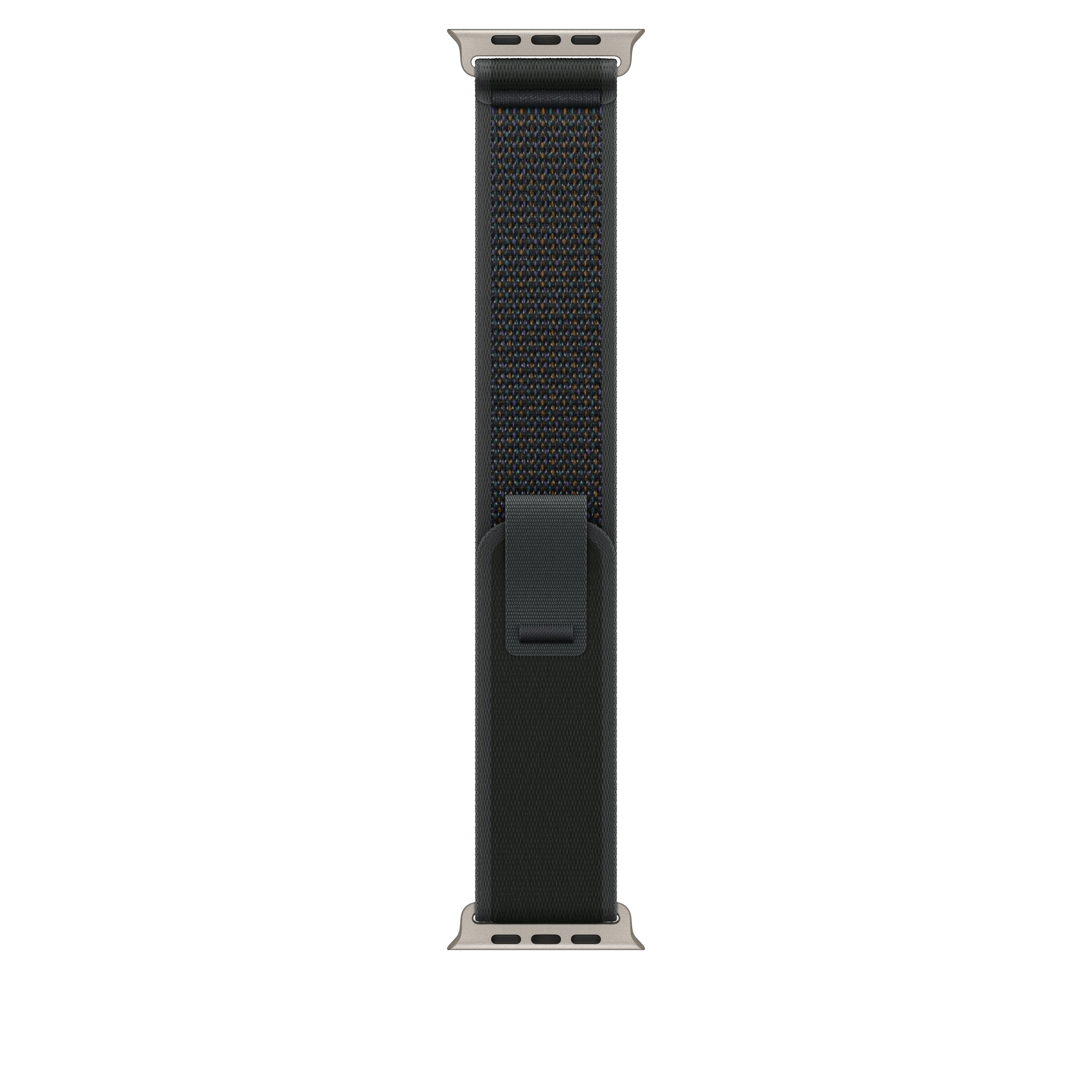 Correa Loop Trail negra (49 mm) - Talla M/L - Titanio natural
