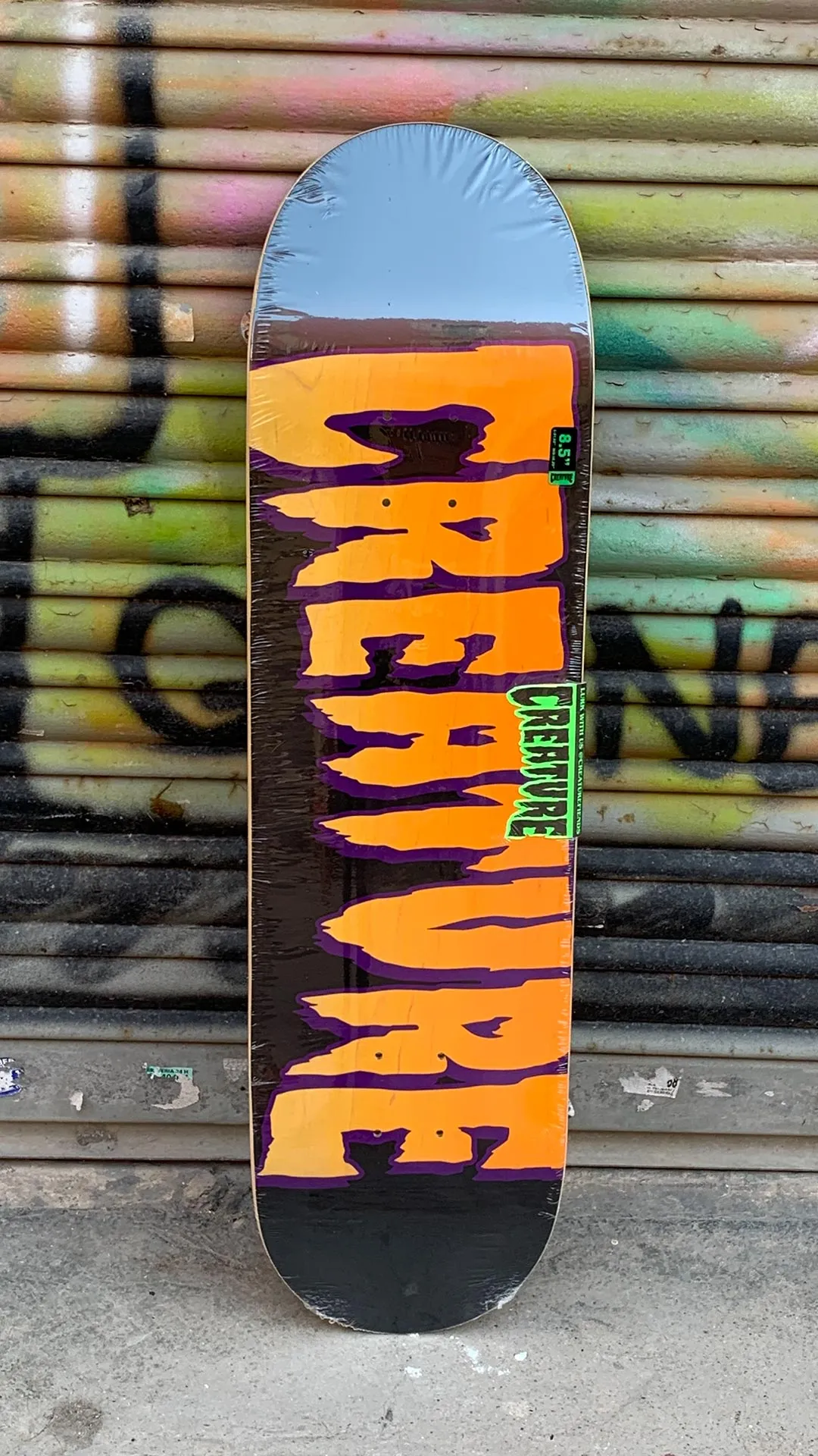 Creature Skateboards Logo Outline Stumps 8.51 Skateboard Deck- Tabla Skate