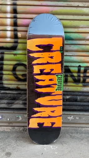 Creature Skateboards Logo Outline Stumps 8.51 Skateboard Deck- Tabla Skate
