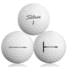 Custom Titleist Pro V1 Refinished (T-Line)